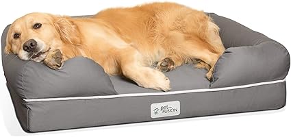 Amazon Com Petfusion Large Orthopedic Dog Bed 4 Solid Memory