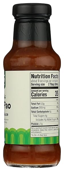 365 BY WHOLE FOODS MARKET, ORGANIC KUNG PAO COOKING SAUCE, 9 FL OZ