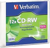 Verbatim 95156 CD-RW 700MB 80 Minute 4x-12x High-Speed Rewritable Discs 10 Pack view 3