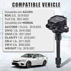 RAWOK Ignition Coil Pack UF781 Compatible with