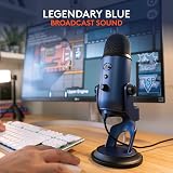 Logitech for Creators Blue Yeti USB Microphone condenser mic view 2