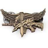 Hero's Pride SWAT Operator Insignia, Center Mass Qualification Pin, Clutch Back, 1-1/2 x 1"