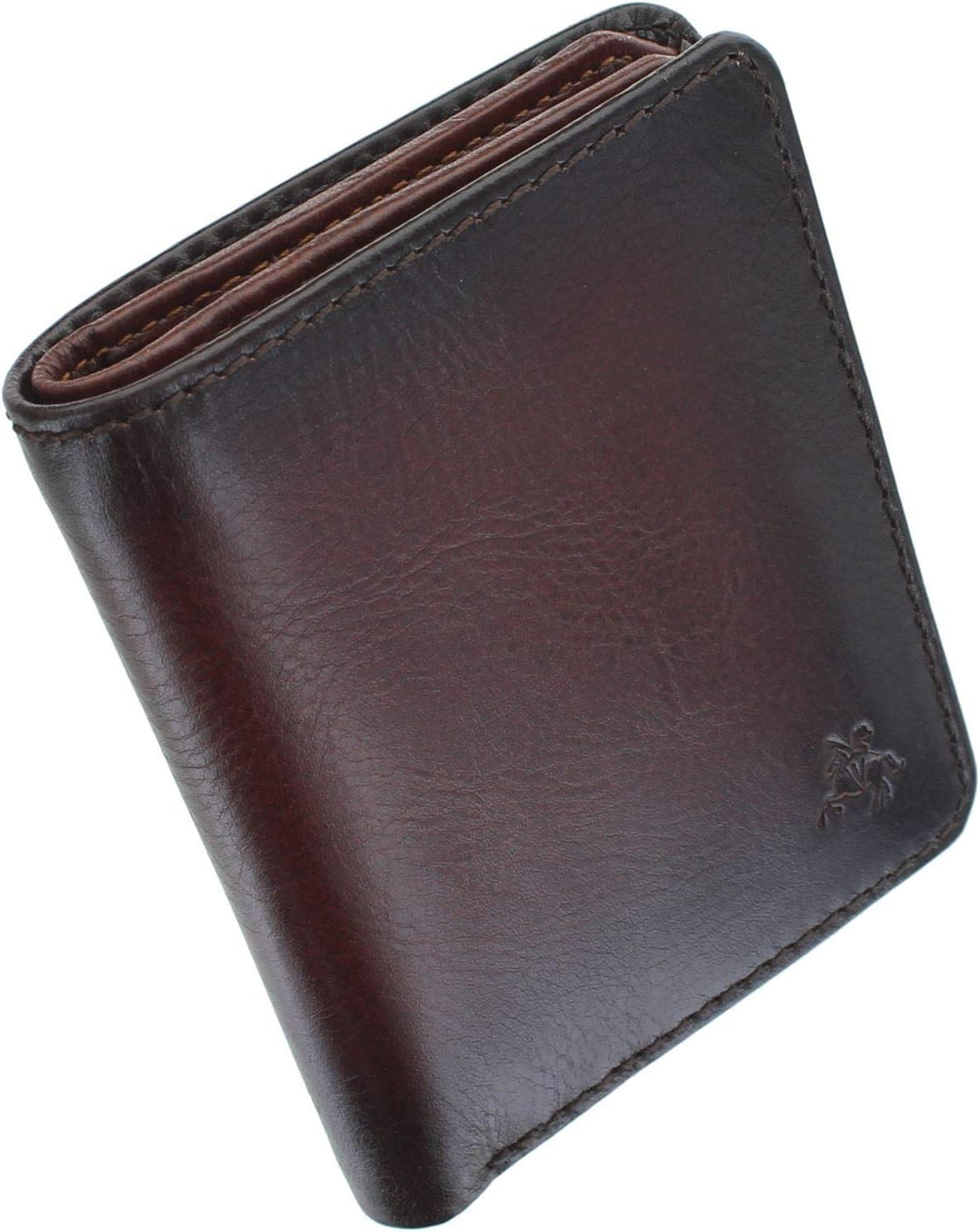 VISCONTI Atelier Collection David Leather Wallet RFID AT56 Burnish Tan - Image 5