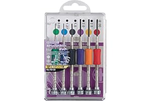 VESSEL Precision Screwdriver Set TD-58 / H0.89, H1.27, H1.5, H2.0, H2.5, +00