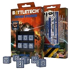 Battletech House Steiner D6 Dice