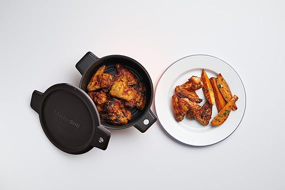 KitchenCraft - Parrilla multifuncional para microondas (26 x 29 x ...