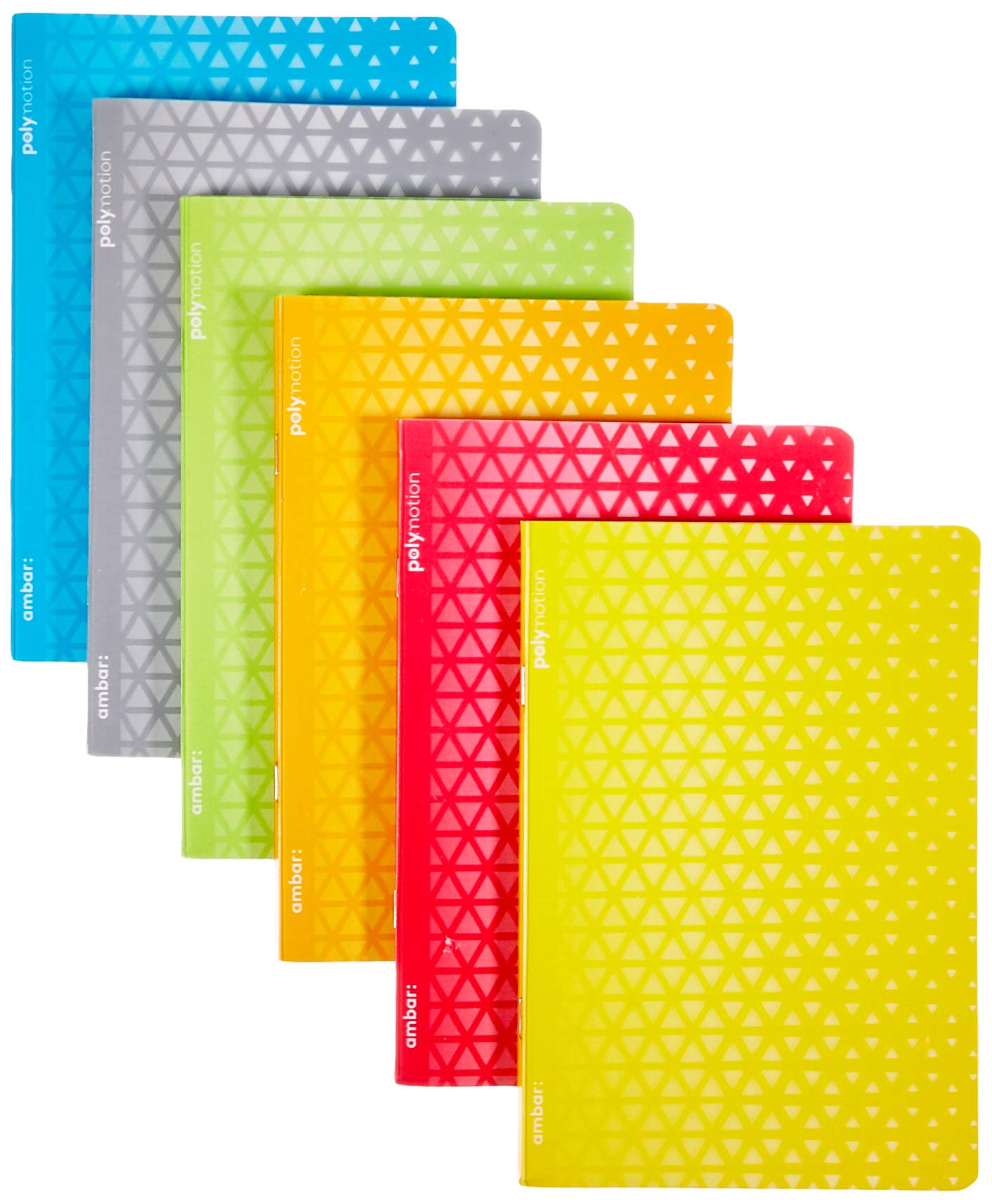 6 x Quad Staples PP A5 48H Polip Triang 4 mm