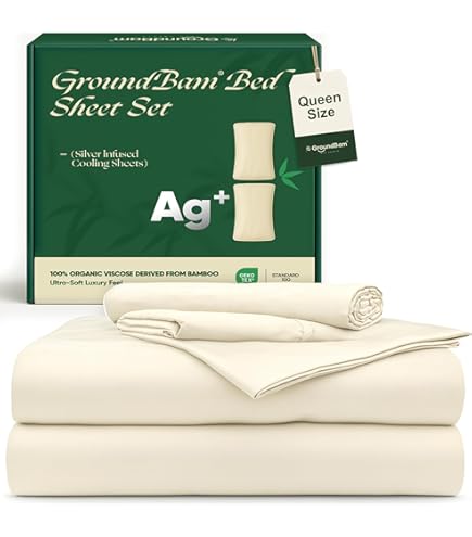 Silvery Silver Infused Pillowcase Set - 2 Pack Self-Cooling - View #3