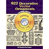 922 Decorative Vector Ornaments CD-ROM and Book (Dover Electronic Clip Art)