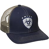 Ariat Men's Black Red Gray Mesh Hat