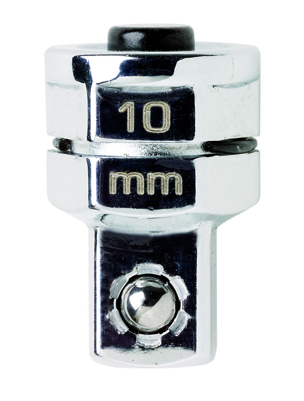 Bahco 1RMA-19-1/4-SQ Bit Adaptor for Ratcheting Wrench with 1/4-Inch Square Drive, Silver, 19 mm