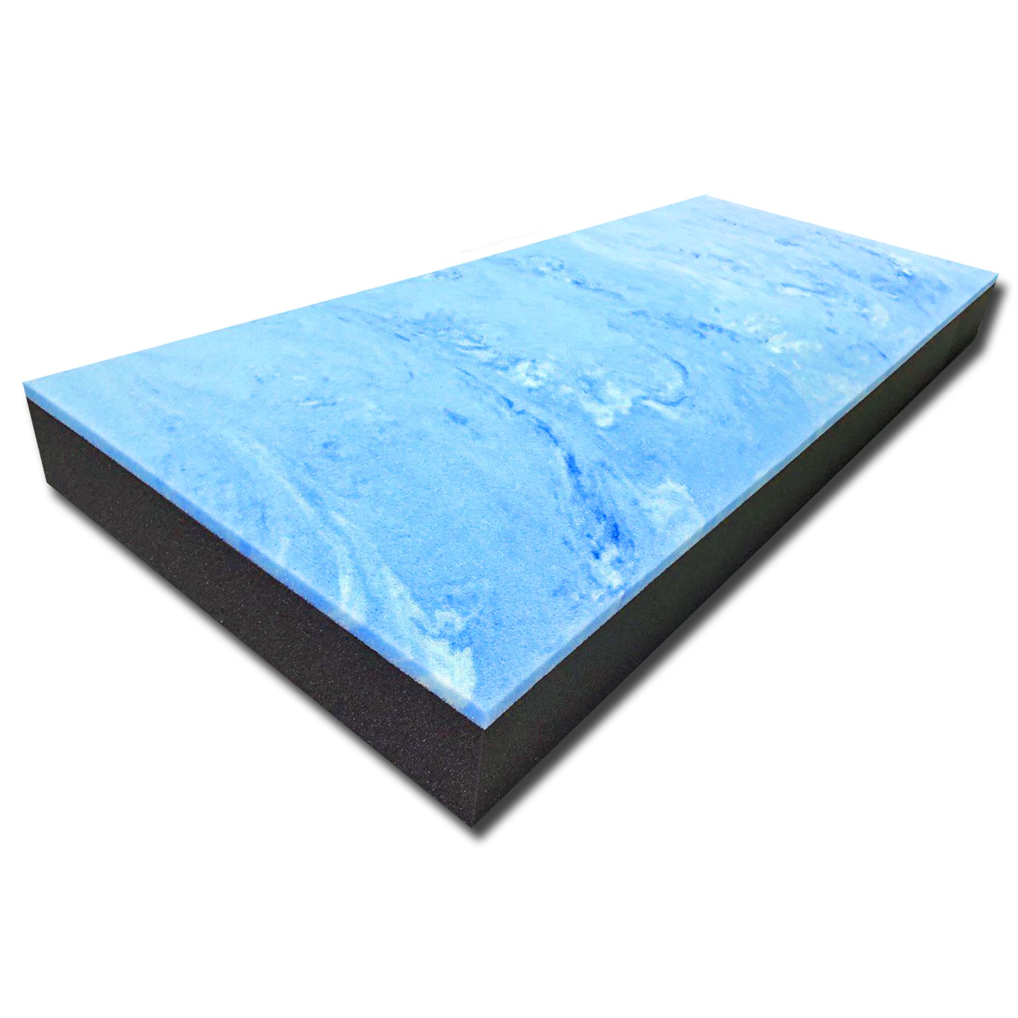 Photo 1 of FoamTouch 6'' x 48'' x 80'' Bunk Mattress, Gel Memory Foam on High Density Charcoal Foam, RV Mattress Replacement, Cover Not Included