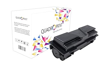 QUADROPRINT Toner ersetzt Kyocera TK-130 XL Schwarz, ca. 14.000 Seiten, für Kyocera FS 1028 1128 1300 1350 Arztdrucker D DN D