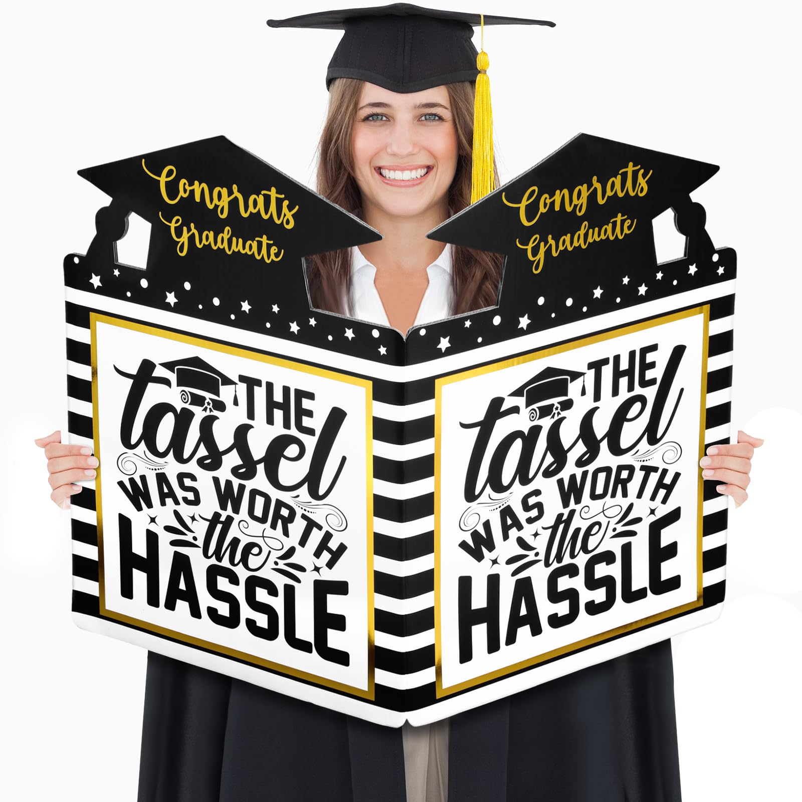 Weekgrat Jumbo Graduation Card 16.5 x 22 Inch Class of 2024 Giant ...