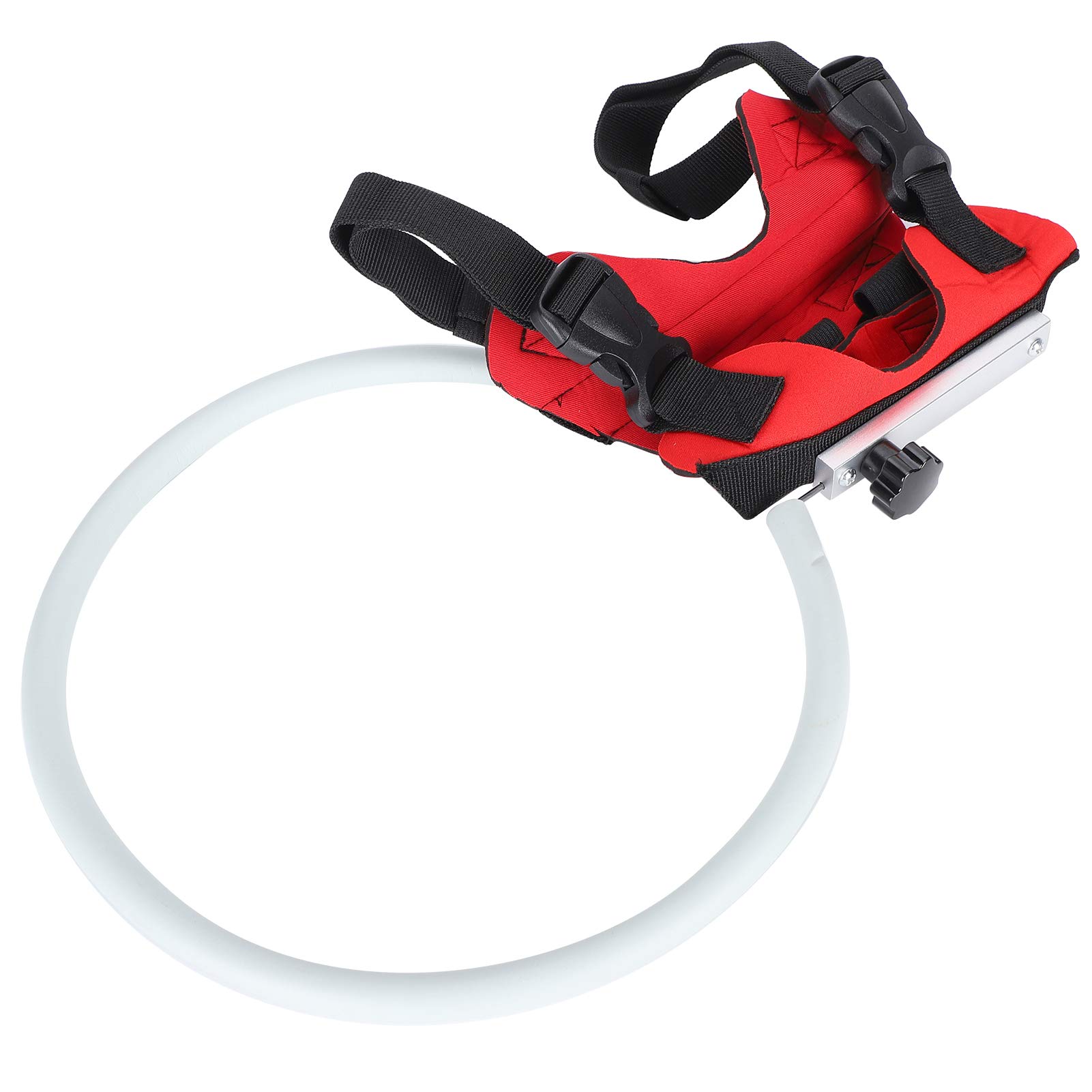 Blind Dog Halo, Dog halo for Blind Dogs, Anti‑Collision Ring for Blind Dog, with Adjustable Vest & Socket Type Tie Belt, Designed for Blind or Visually Impaired Pets