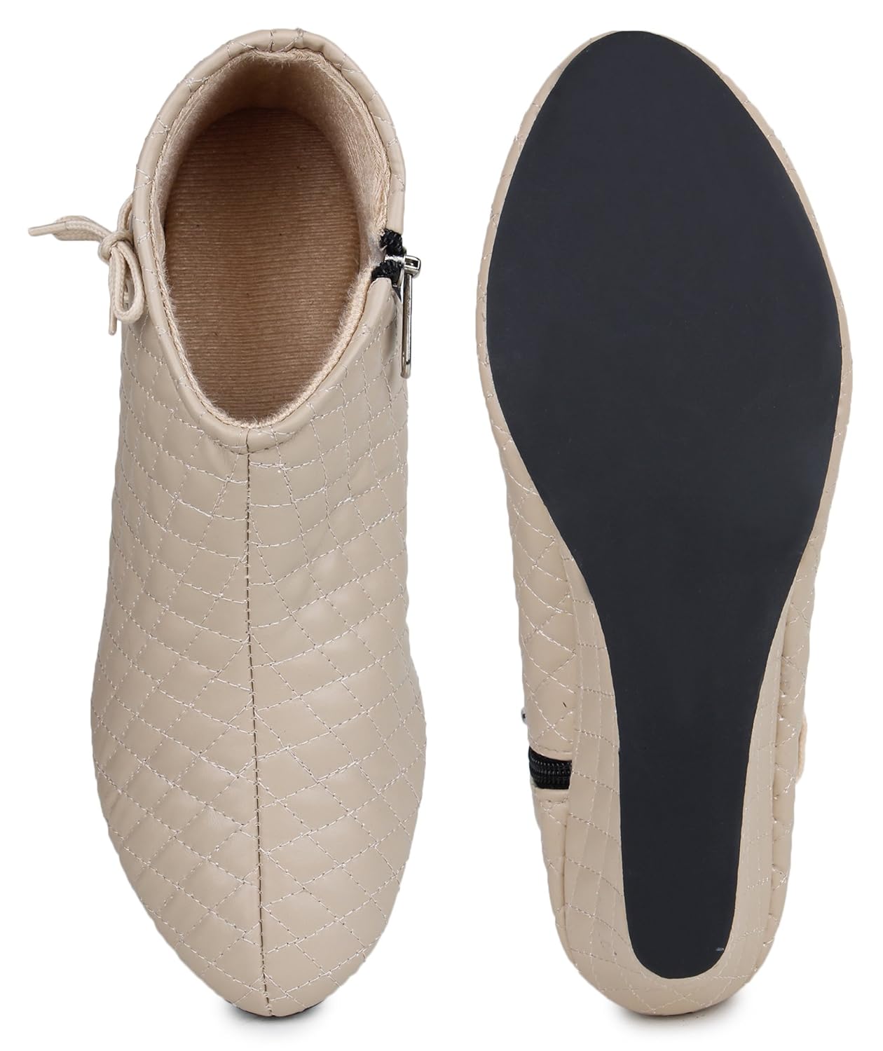 a&s stylish & fashionable synthetic ankle boot's for women