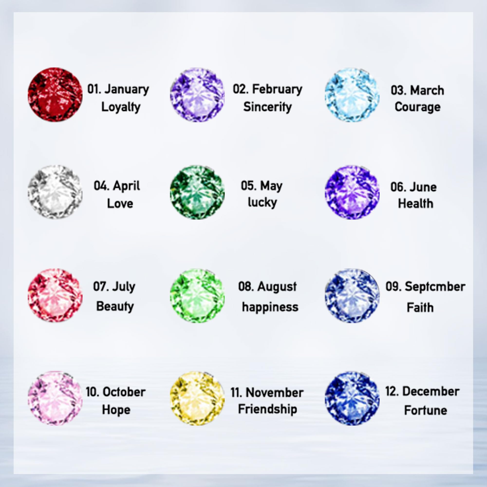 Mieoyue S925 Silver Bracelet for Women Adjustable Slider Crystal Tennis Bracelet Birthstone Jewellery Birthday Gifts (July)