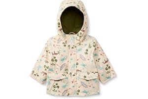 Amazon Essentials x Sofia Grainge Toddlers and Baby Boys' Water-Repellent Rain Jacket