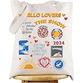 WZMPA Singer Album Show Tote Bag - Lyrics Gift, Concert Reusable Grocery Bag, Merchandise