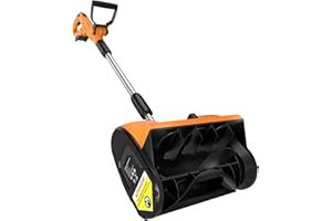 12" Cordless Snow Shovel (NO Battery) Compatible with Dewalt 20V Max Battery, Electric Snow Shovel with Directional Plate & A