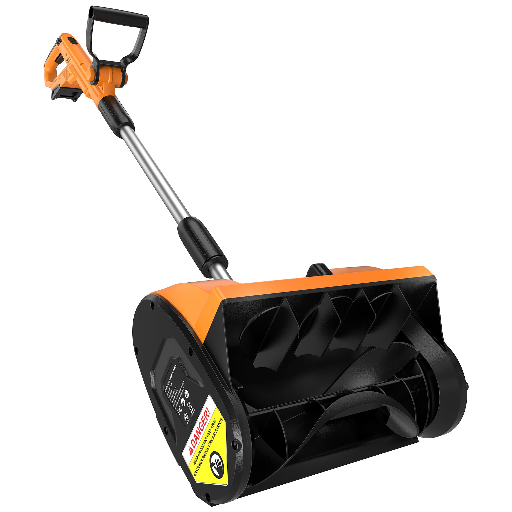 Photo 1 of 12" Cordless Snow Shovel (NO Battery) Compatible with Dewalt 20V Max Battery, Electric Snow Shovel with Directional Plate & Adjustable Front Handle, Cordless Snow Blower for Driveway/Patio/Sidewalk