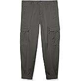 BOSS Mens Soft Cotton Twill Cargo Pocket Pants