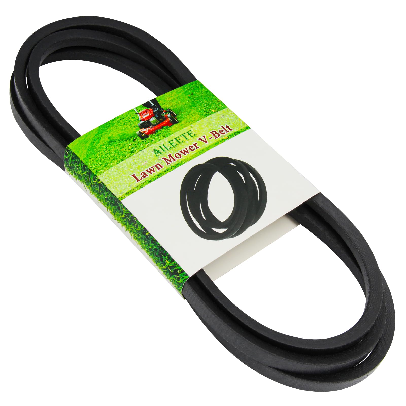 Photo 1 of AILEETE 532144959 144959 Deck Belt 1/2" x 95" for Craftsman 42 inch Deck Belt LT1000 LT2000 YT3000 DYT4000, Husqvarna, AYP, Poulan Lawn Tractor & Riding Mower, Replaces 130801 160855 138255 Drive Belt
