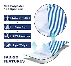 SURF CUZ Men's Board Shorts 4-Way Stretch Swim
