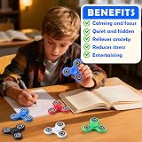 SCIONE Fidget Spinners 5 Pack Kids Adults Sensory Stress Relief Toys view 4
