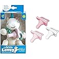 Dr. Brown's Baby Lovey Pacifier Holder with HappyPaci, Unicorn, Silicone Pacifier 0-6m, Teether Holder, 3 Ct Pacifiers