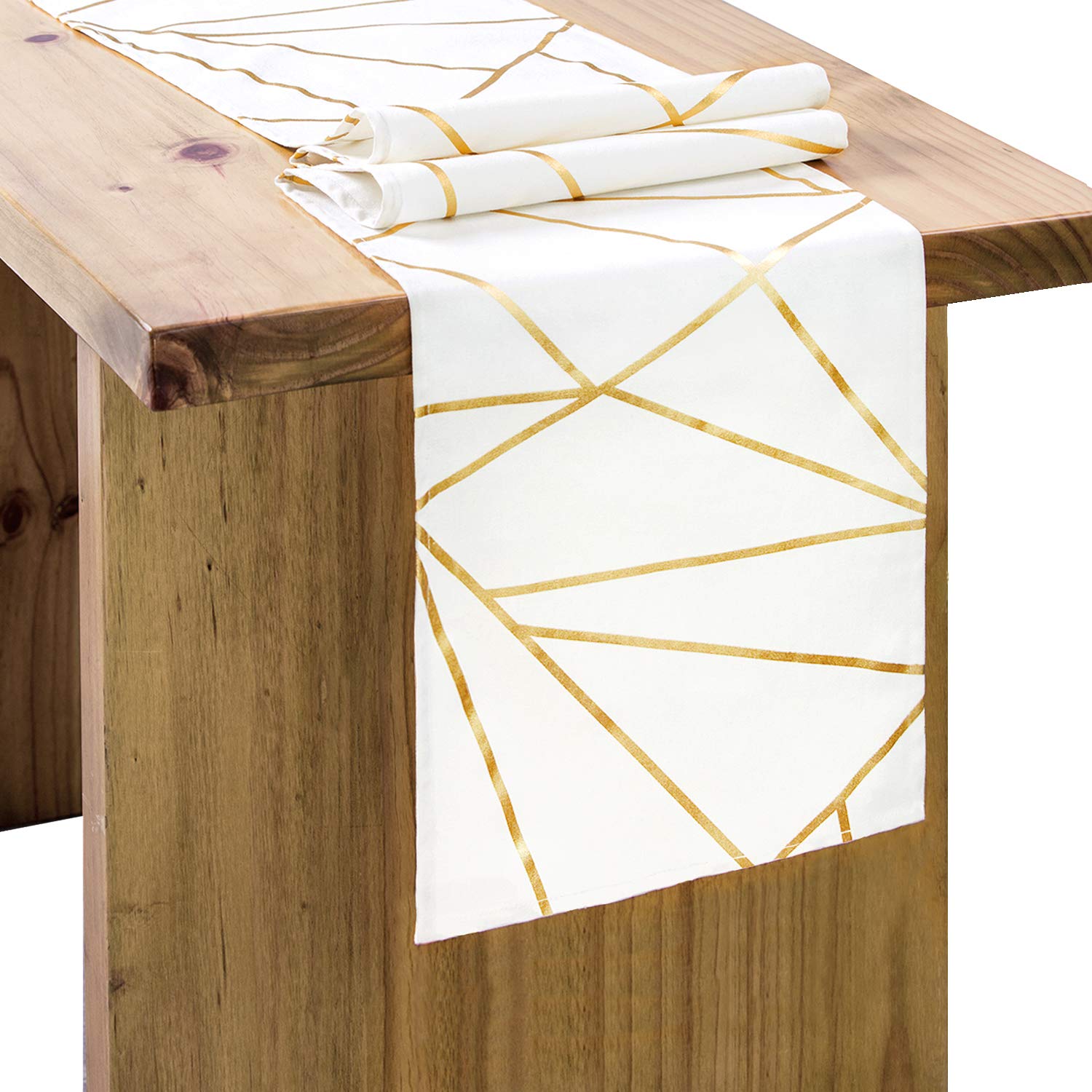 Best shinybeauty 12×72-inch rectangle-gold-sequin table runner