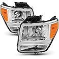 ACANII - For 2007 2008 2009 2010 2011 Dodge Nitro Headlights Headlamps Replacement Driver + Passenger Side