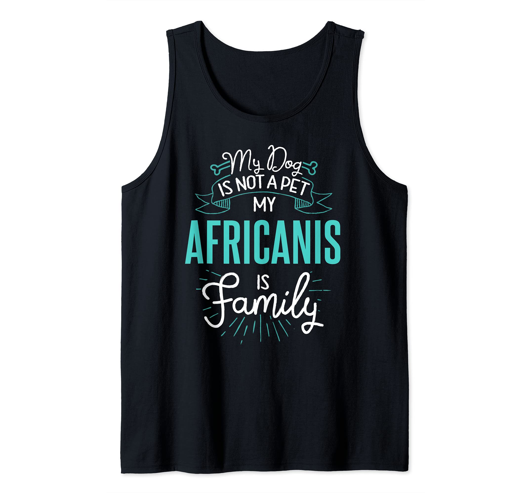 Cute Africanis Design Family Dog Giftn Tank Top