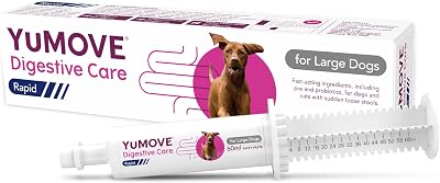 YuMOVE Digestive Care Rapid Dog Probiotic Paste for Gut Health 60ml Large