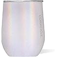 Corkcicle Stemless Insulated Wine Glass Tumbler, Unicorn Magic, 12 oz – Stainless Steel Stemless Wine Glass Keeps Beverages C