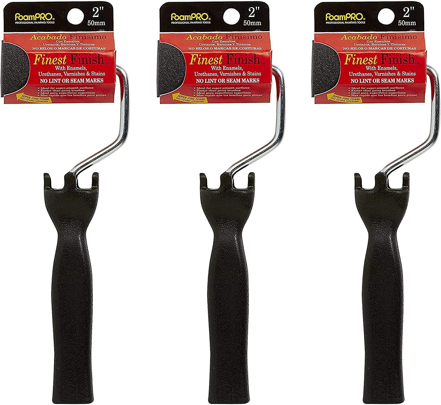 FoamPRO 182 Finest Finish Mini Roller (High-Density Foam) 2": Home Improvement