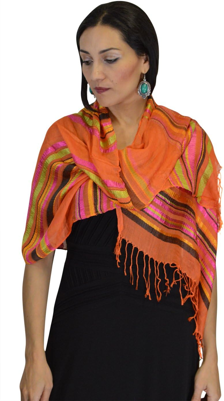 Moroccan Shoulder Shawl Breathable Oblong Head Scarf Silky Soft Exquisite Wrap