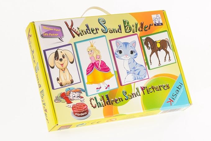 Kinder Sandbilder, Mädchen Paket