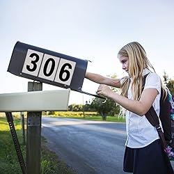 120 PCS Reflective Mailbox Number and Letters
