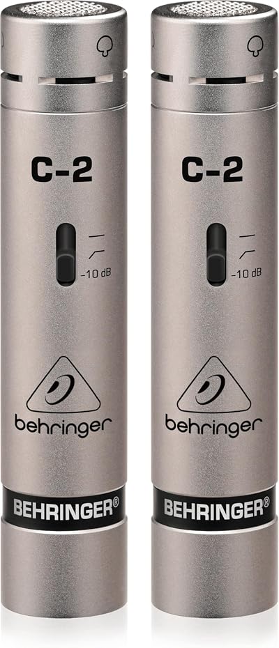 Behringer C-2 Studio Condenser Microphones Pack of 2