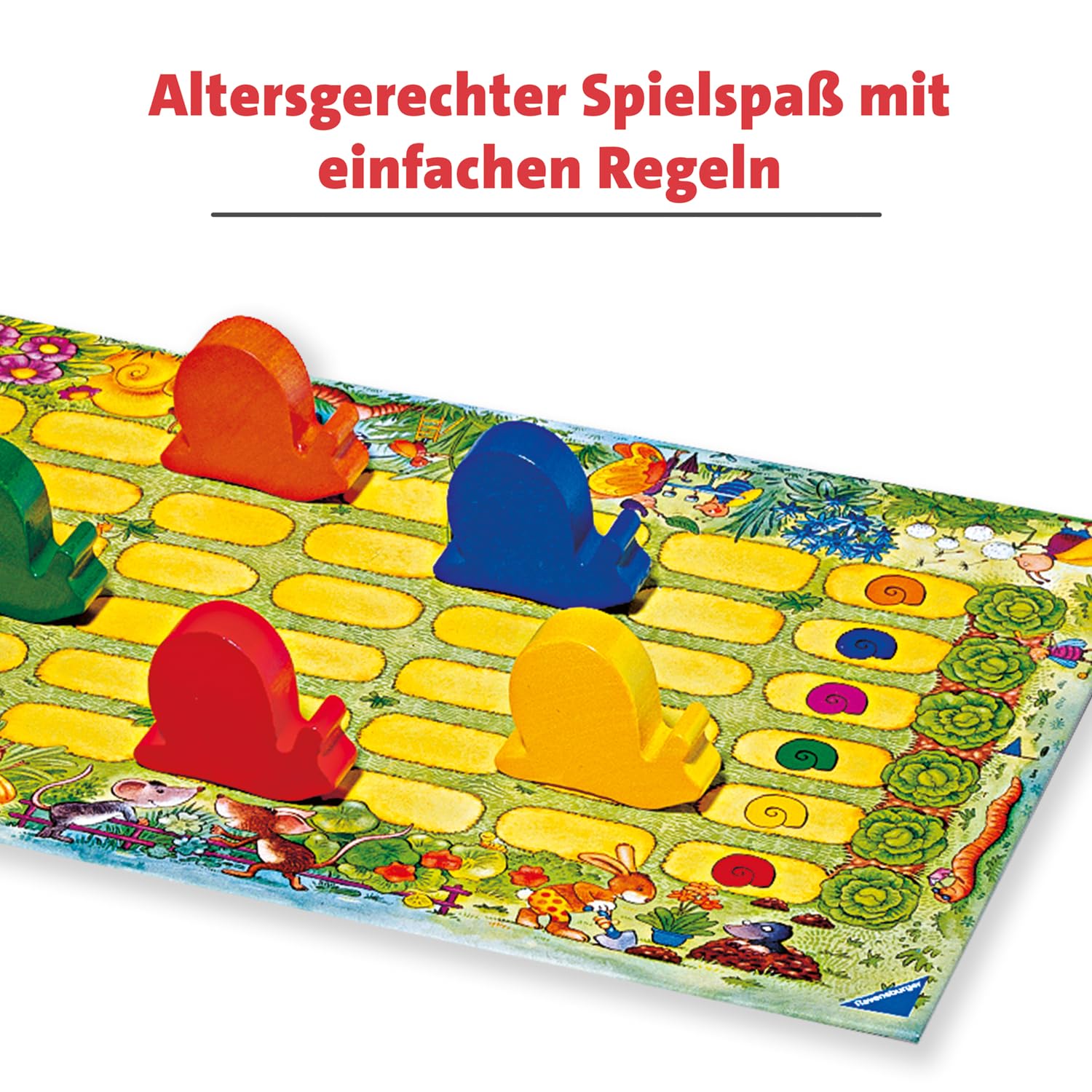 Ravensburger Tempo 21420 small snail game - first games / children's game from 3 years of age