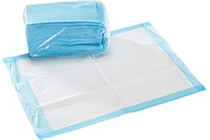 McKesson Underpads Disposable Bed Pads 17" x 24" [50 Count], Hospital Procedure Underpads, Medical Incontinence Chux Pads for Adults, Elderly, and Baby, Pee Pads