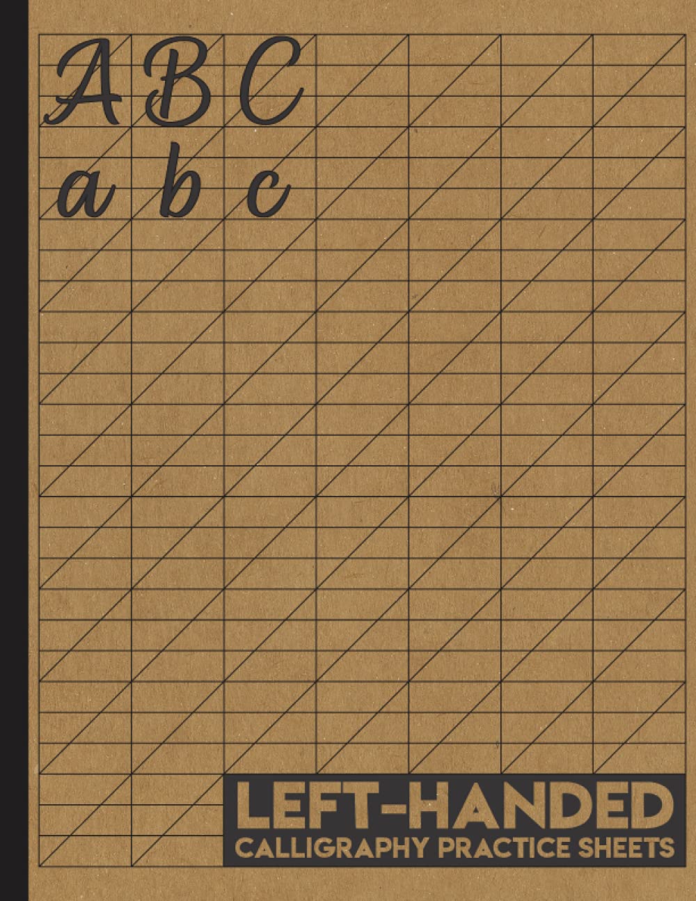 left handed calligraphy practice sheets large left handed handwriting practice work book journal lefty notebook for both men women left handed school supplies press lefty paper 9798749545067 amazon com books