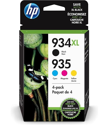 Amazon.com: HP Original 935 Cyan, Magenta, Yellow / 934XL Black
