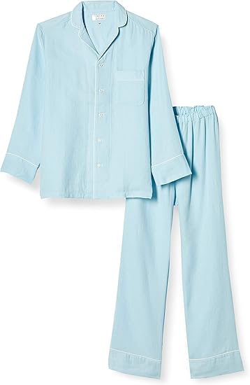 Amazon グンゼ パジャマ Kaiminnavi 快眠ナビ Uchino Gunze 長袖長パンツ ダブルガーゼ メンズ パジャマ 通販