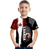 BJQ Mexico Shirt for Kids Mexican Flag Shirt Boys Round Neck Short Sleeve 3D Mexico T-Shirt Top