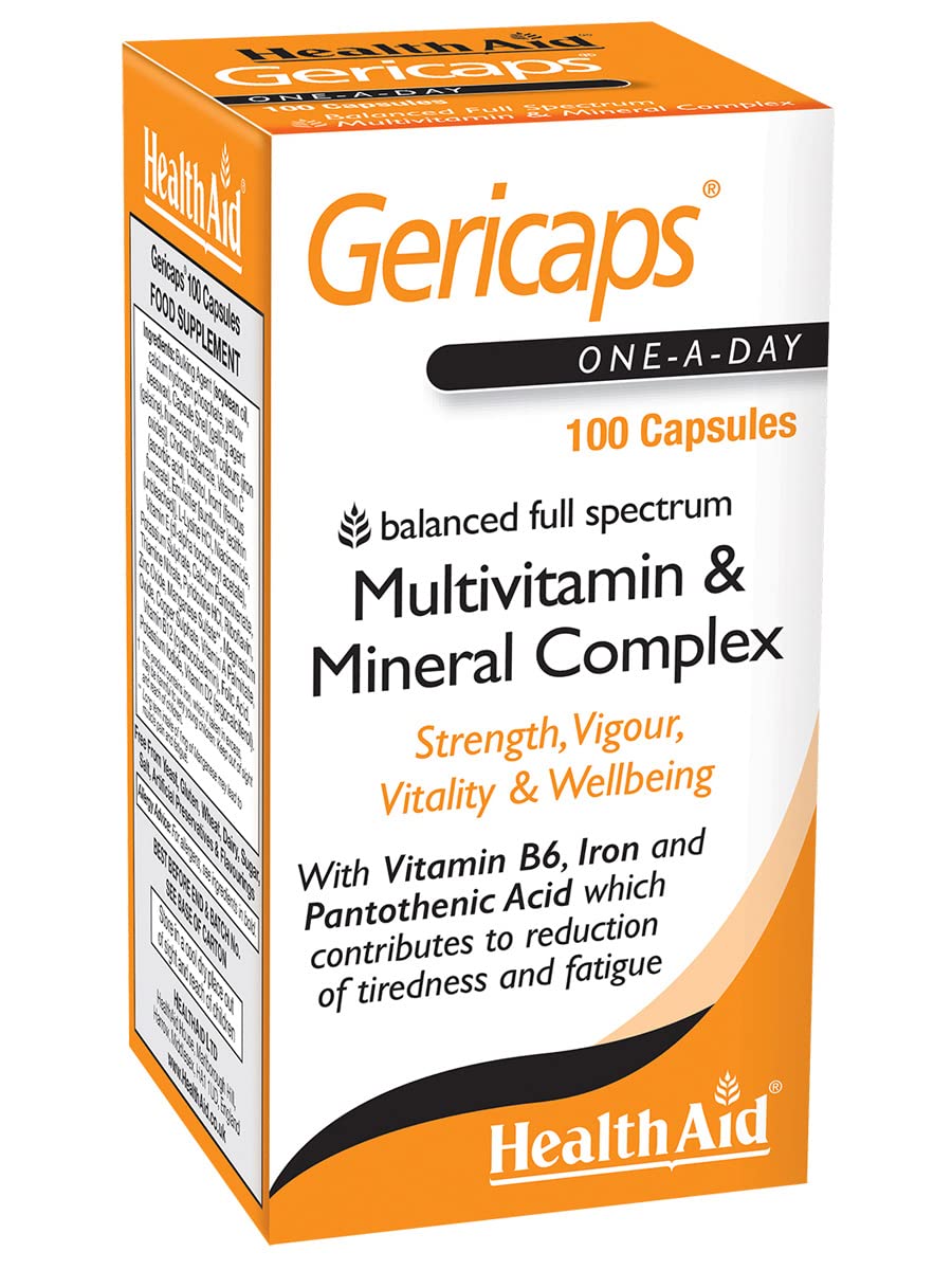 HealthAid Gericaps - 100 Capsules