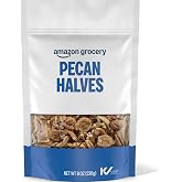 Amazon Grocery, Pecan Halves, 8 Oz (Previously Happy Belly, Packaging May Vary)
