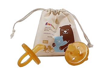 rubber orthodontic pacifier