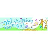 Eureka Dr. Seuss Classroom Banner, Oh The Places Balloons, 12 x 45"
